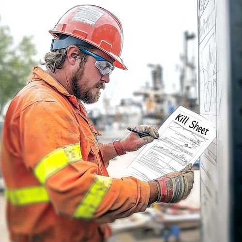 Driller Posting a Kill Sheet